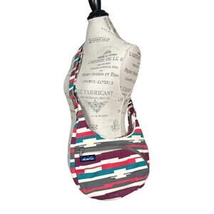 Kavu | Women | Sydney Geometric Crossbody Canvas Satchel Bag | One Size